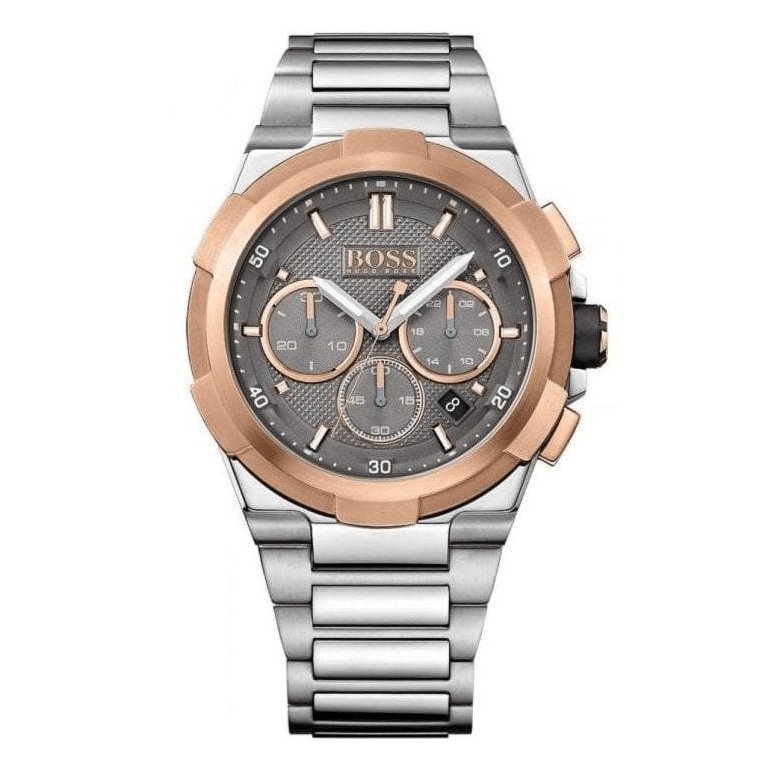 Hugo Boss Men S ur Chronograph Supernova grå Hb1513362
