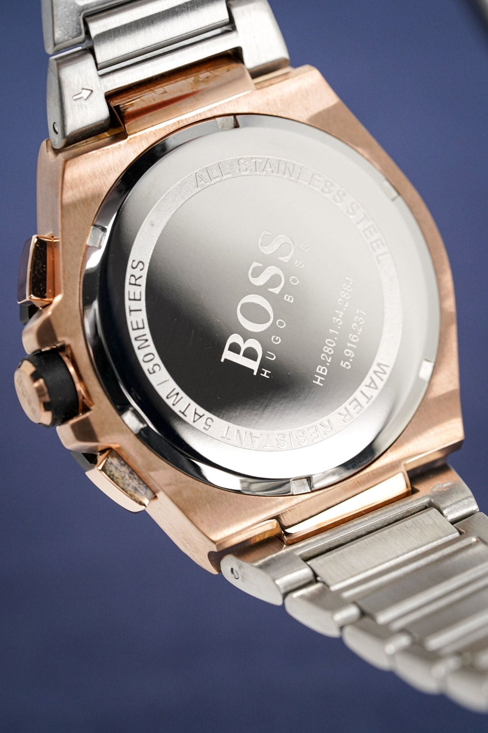 Hugo Boss Men S ur Chronograph Supernova tofarvet Hb1513358 1