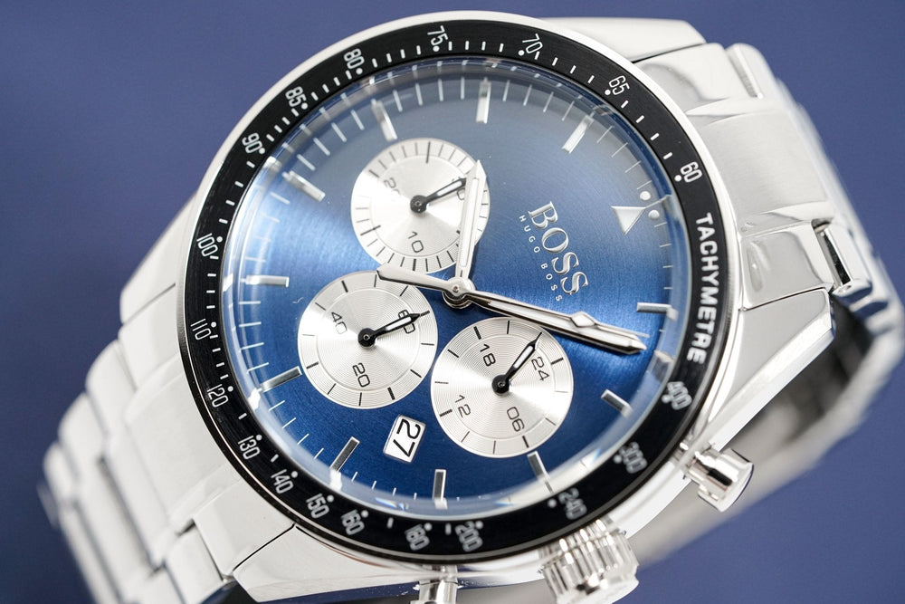 Hugo Boss Men S ur Chronograph Trophy blå Hb1513630