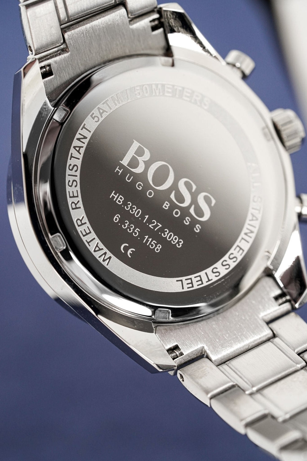 Hugo Boss Men S ur Chronograph Trophy blå Hb1513630