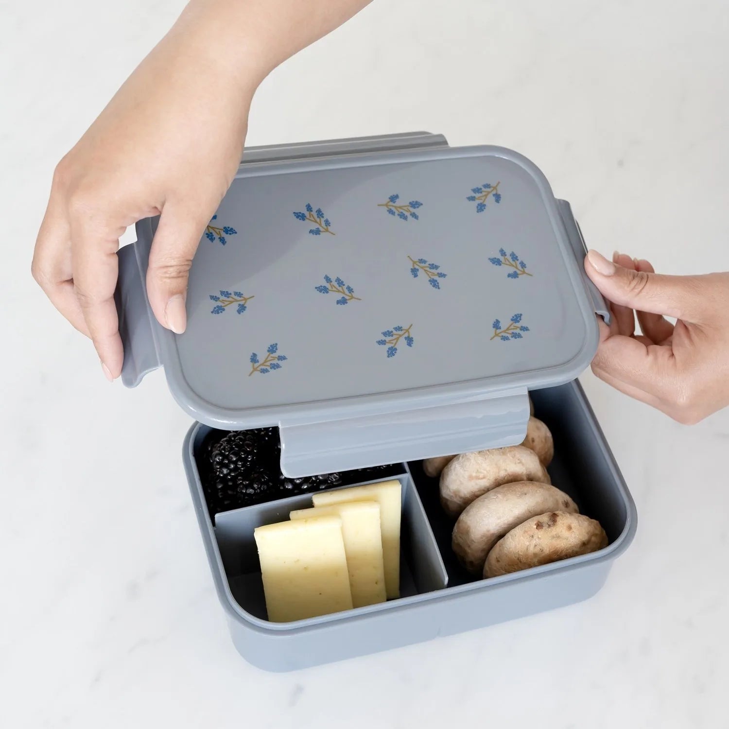 Madkasse – Blåbær, blå – 3 Sprouts