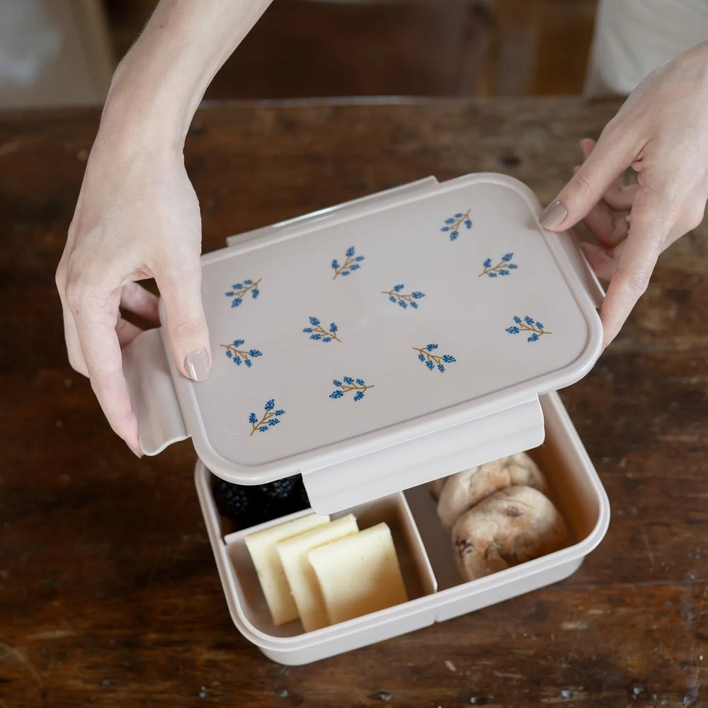 Madkasse – Blåbær, taupe – 3 Sprouts