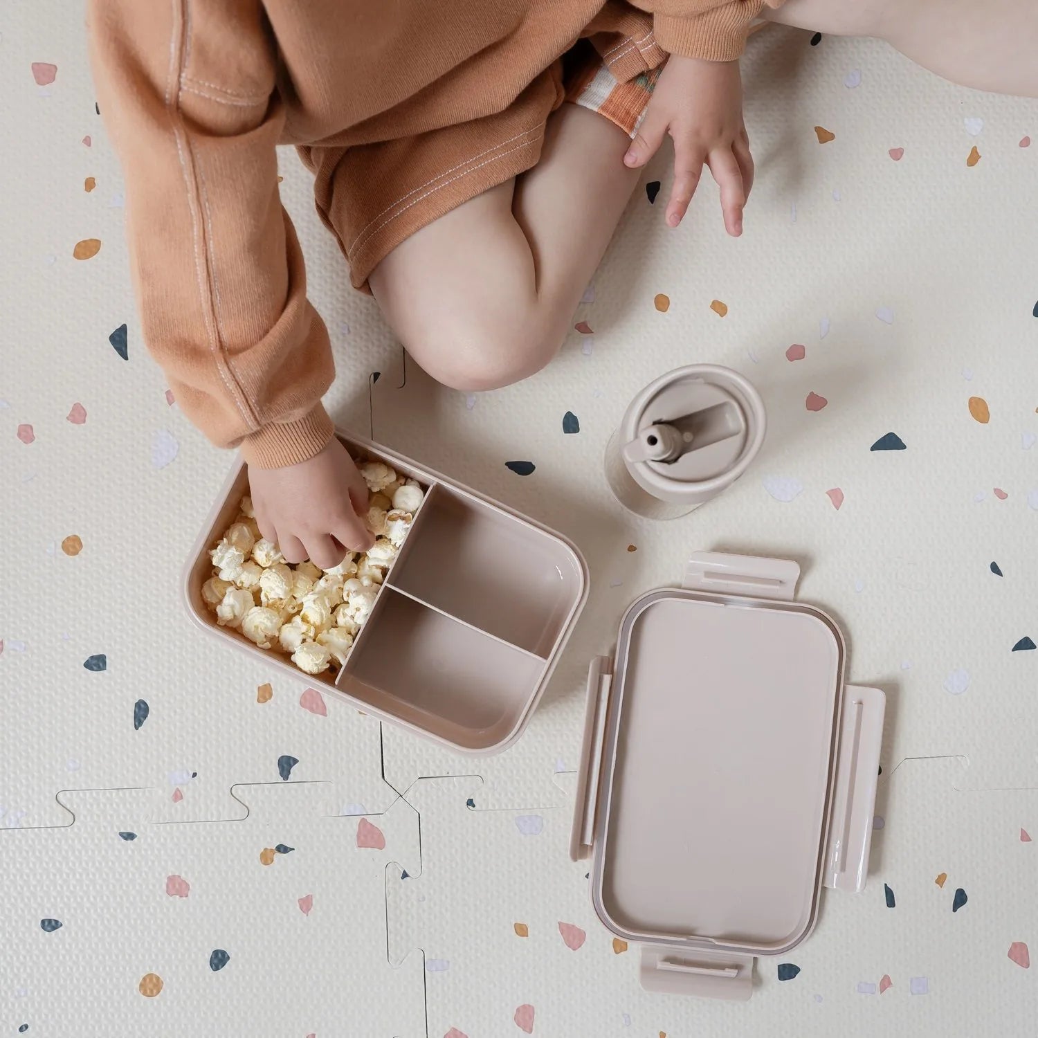 Madkasse – Blåbær, taupe – 3 Sprouts