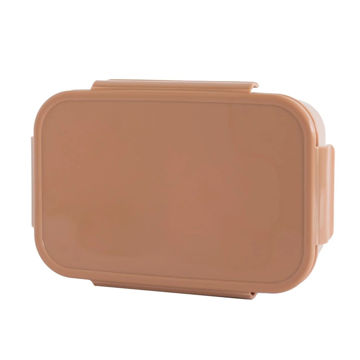 Madkasse med 3 rum, lækagesikker, mikrobølge- og opvaskemaskineegnet – Rust – 3 Sprouts