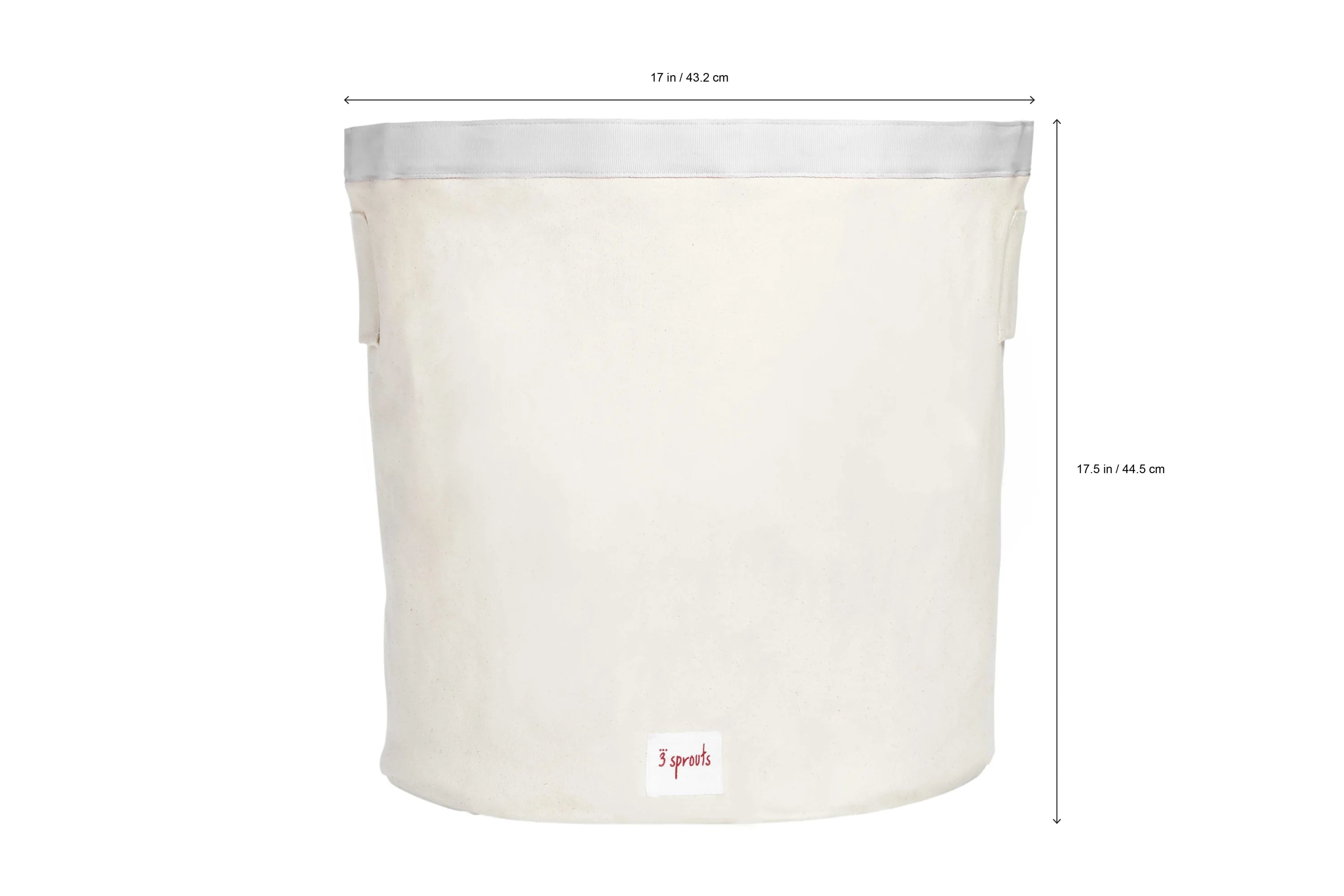 Opbevaringsbeholder Rund – Haj – 3 Sprouts