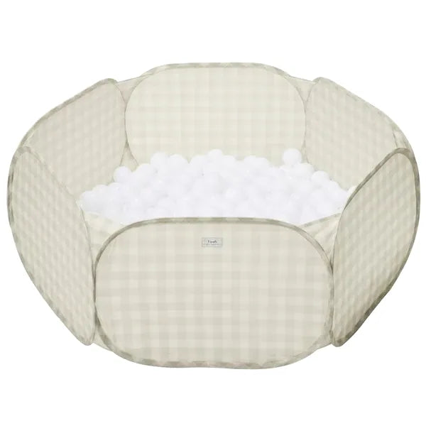 3 Sprouts Boldbassin, Gingham beige