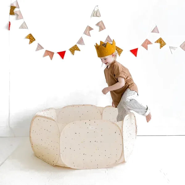 3 Sprouts Boldbassin, Terrazzo beige