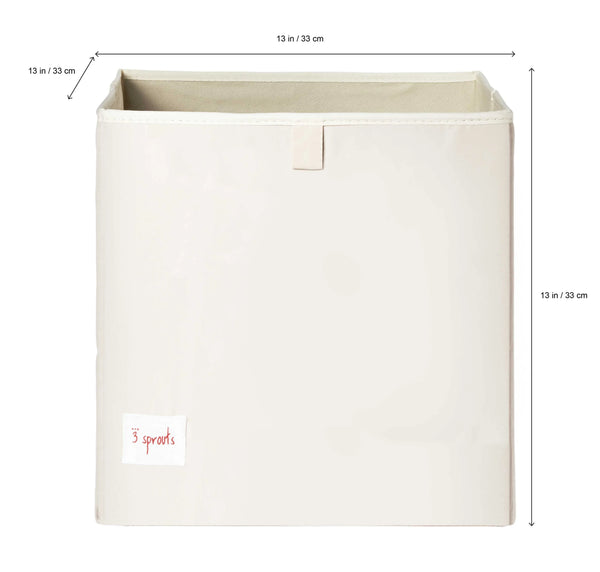 Opbevaringskasse – Påfugl – 3 Sprouts