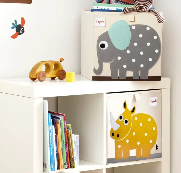 Opbevaringskasse – Elefant – 3 Sprouts