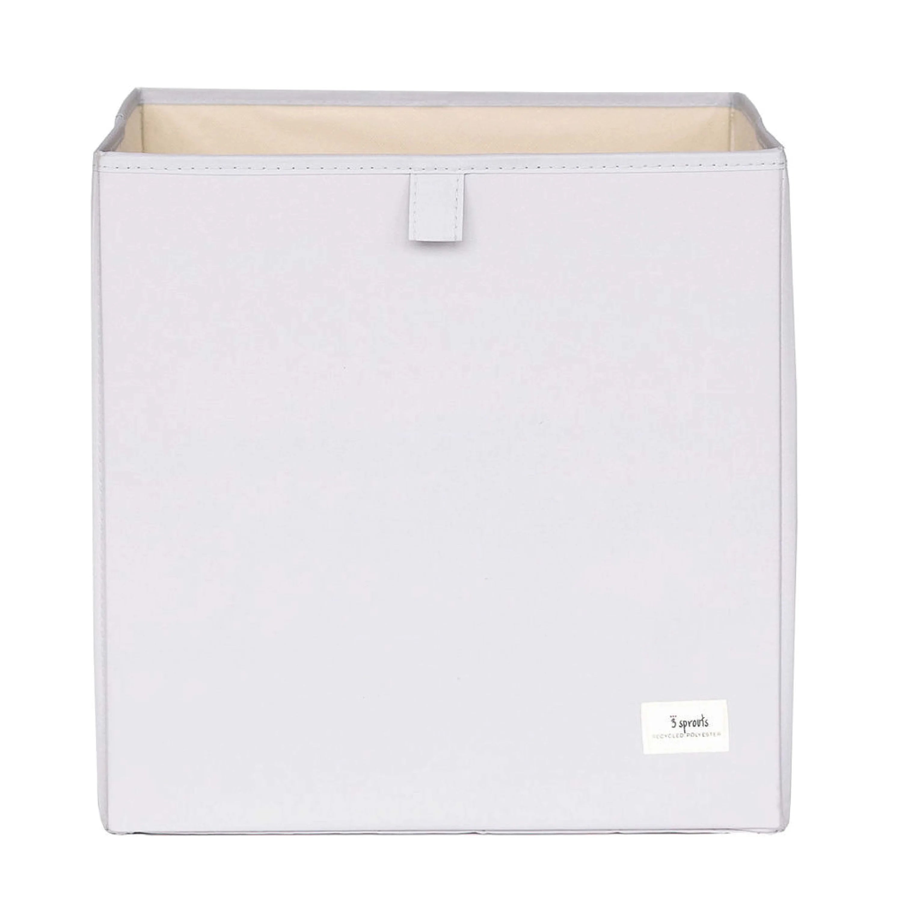 Opbevaringskasse – Lysegrå – 3 Sprouts