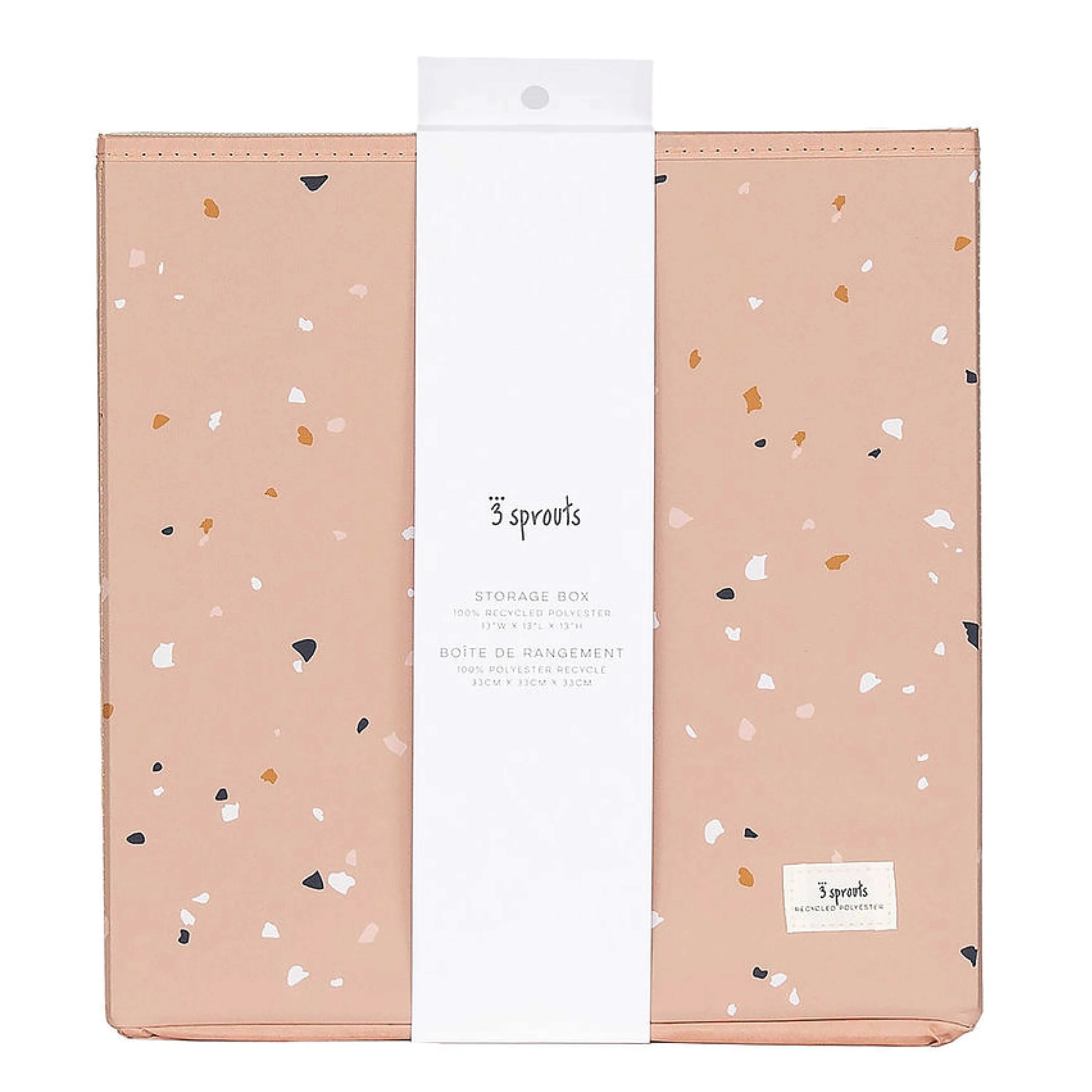 Opbevaringskasse – Terrazzo, Ler – 3 Sprouts