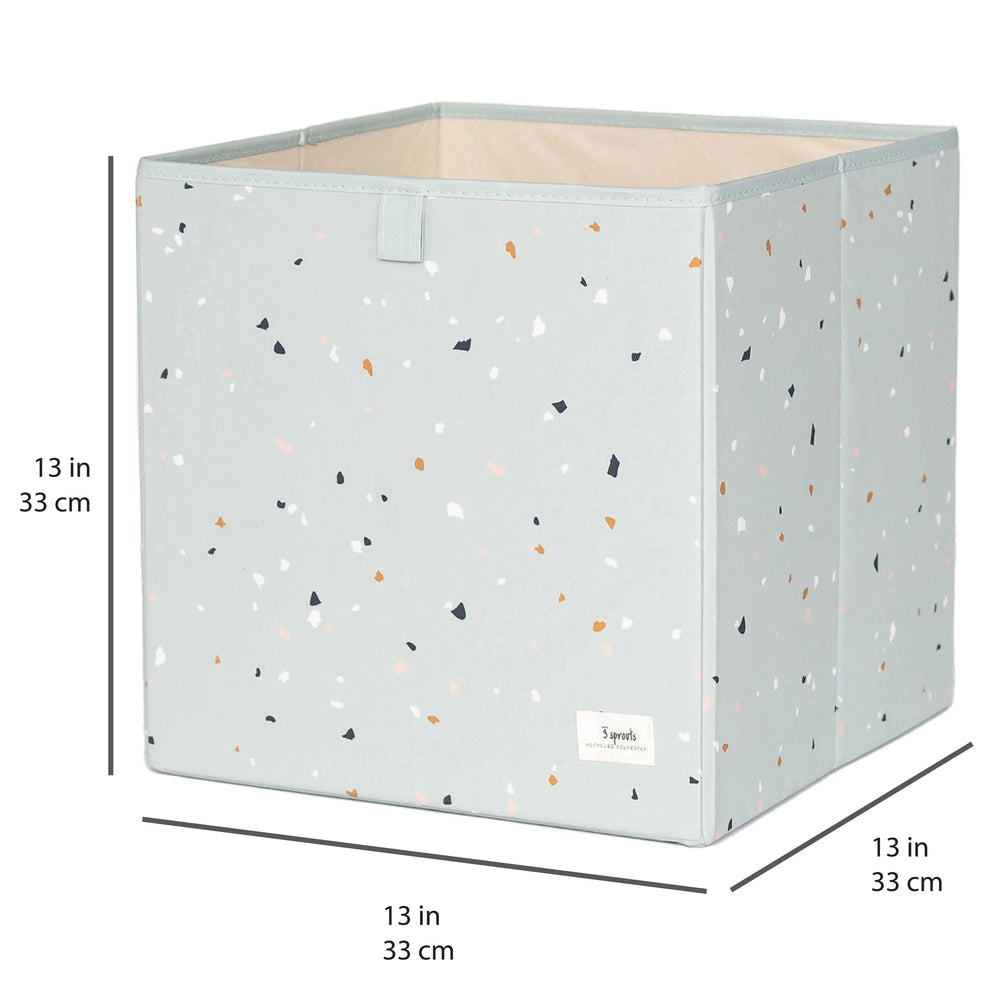 Opbevaringskasse – Terrazzo, Grøn – 3 Sprouts