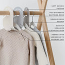 Skabsdeler (8 Stk.) – Beige grå – 3 Sprouts