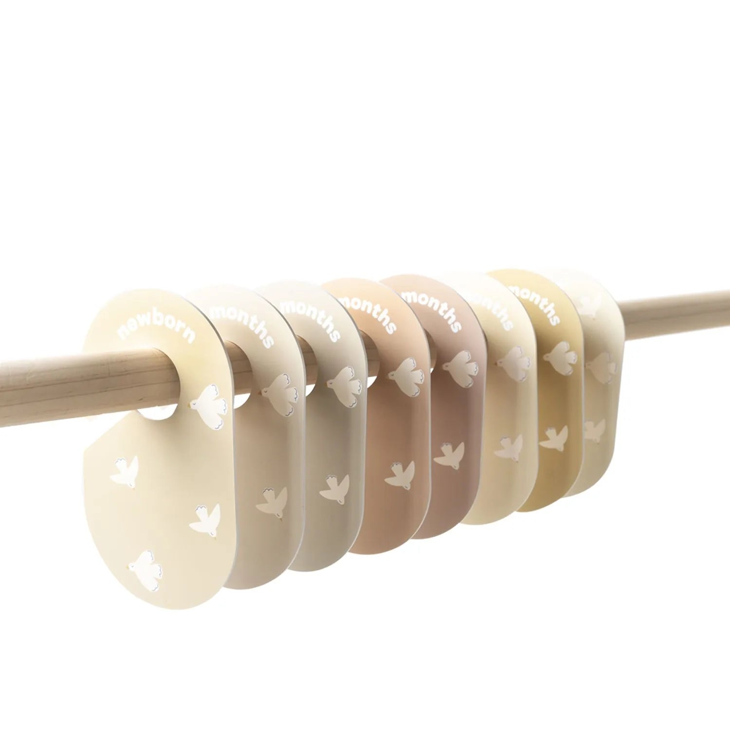 Skabsdeler (8 Stk.) – Fugl – 3 Sprouts