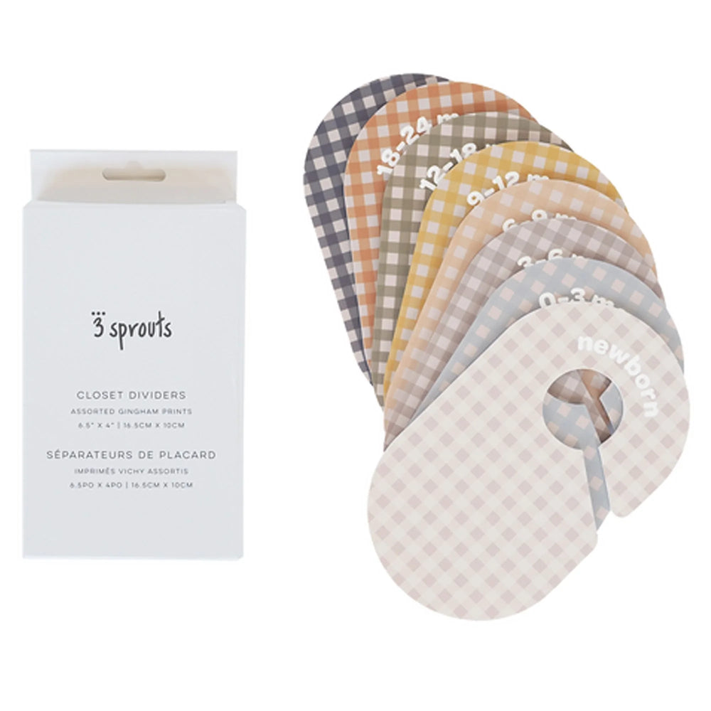 Skabsdeler (8 Stk.) – Tern – 3 Sprouts