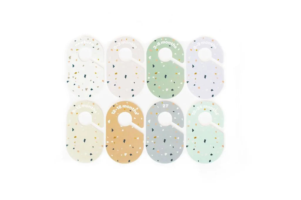 Skabsdeler (8 Stk.) – Terrazzo – 3 Sprouts