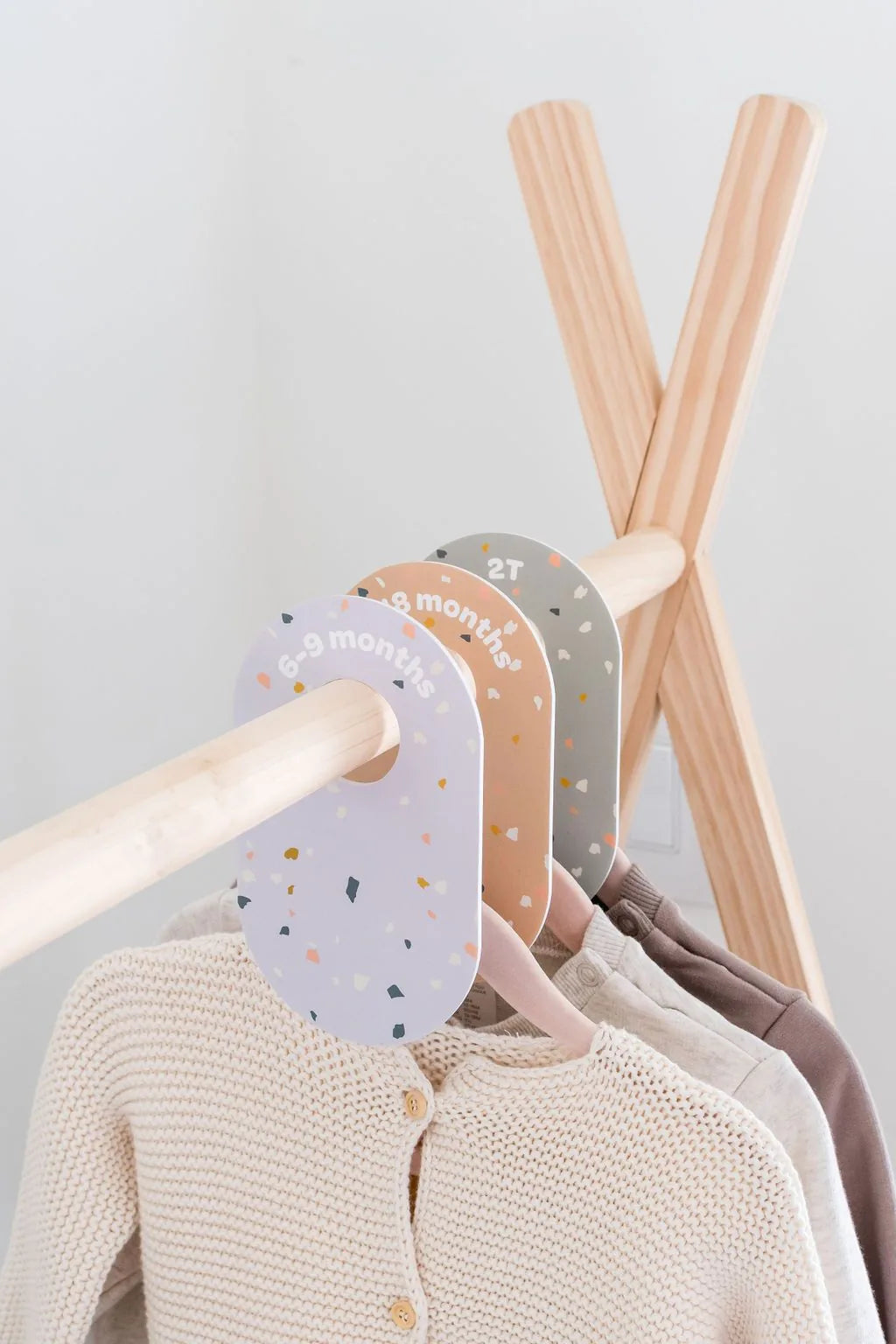 Skabsdeler (8 Stk.) – Terrazzo – 3 Sprouts