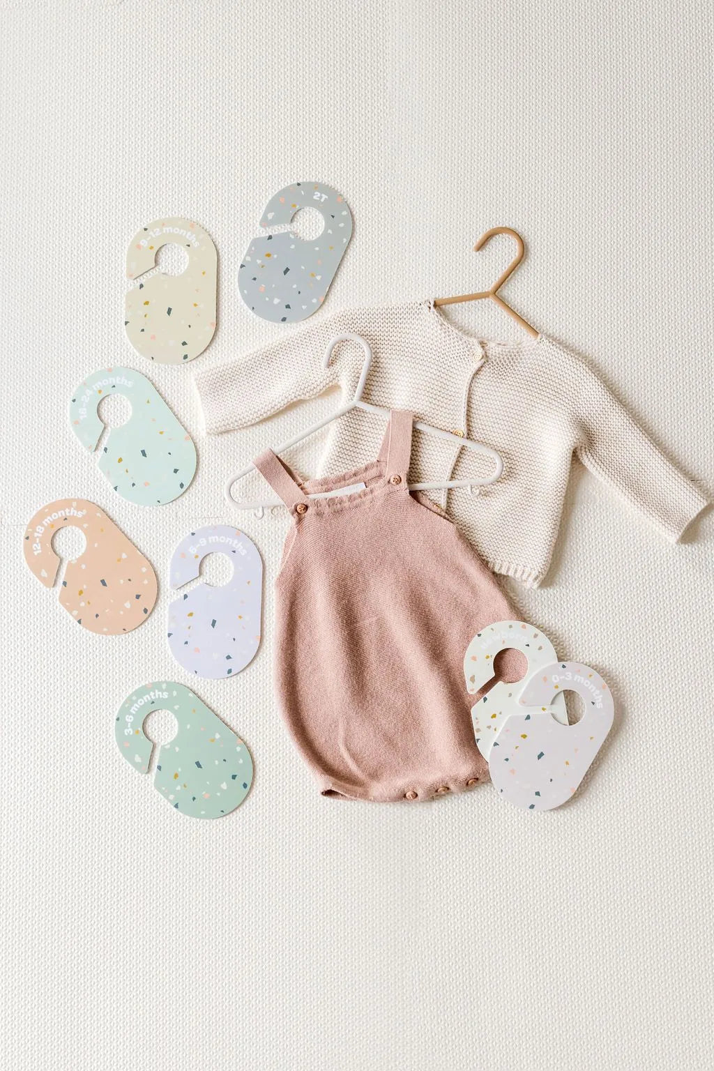 Skabsdeler (8 Stk.) – Terrazzo – 3 Sprouts