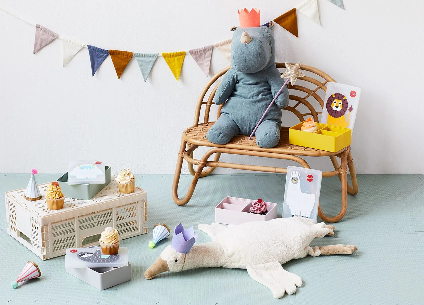 Moderne Foldekasse Str. L Kompakt – Creme – 3 Sprouts