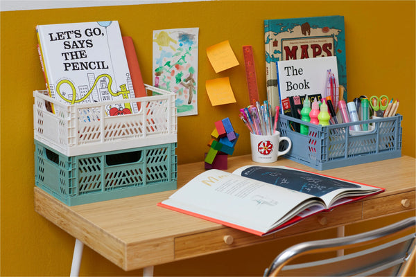 Moderne Foldekasse Str. M Kompakt – Creme – 3 Sprouts