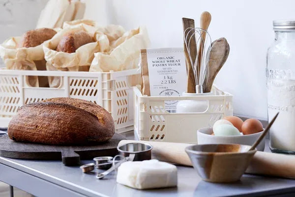 Moderne Foldekasse Str. M Kompakt – Creme – 3 Sprouts