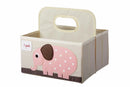 Opbevaringskurv Med Hank Til Bleer – Elefant – 3 Sprouts