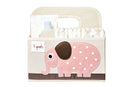 Opbevaringskurv Med Hank Til Bleer – Elefant – 3 Sprouts