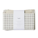 3 Sprouts Dørophæng med lommer, Gingham beige