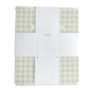 Opbevaringskasse Med Låg – Gingham beige – 3 Sprouts