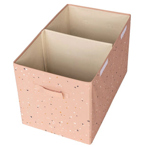 Opbevaringskasse Med Låg – Terrazzo, Ler – 3 Sprouts