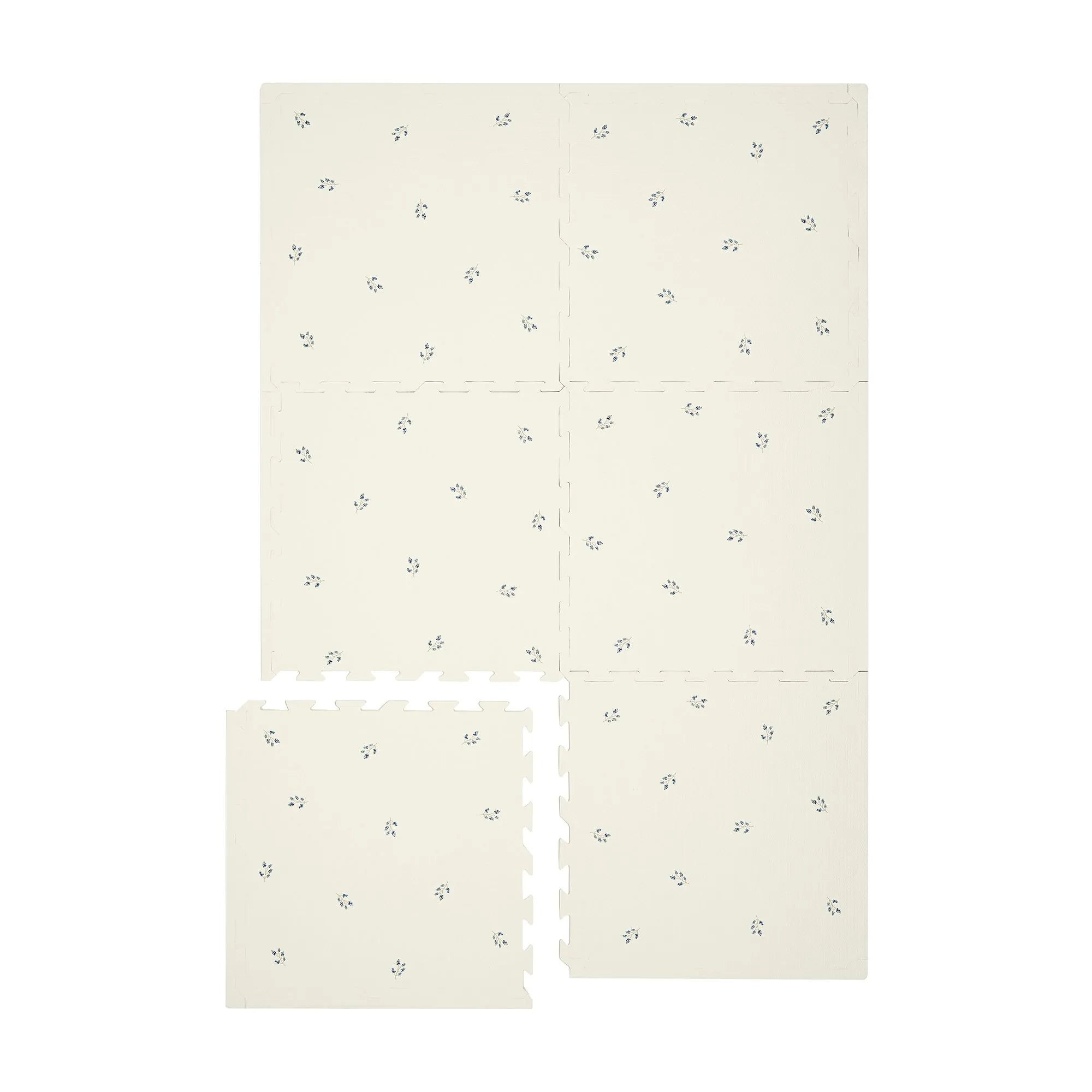 Gulvpuslespil – Blåbær elfenben – 3 Sprouts