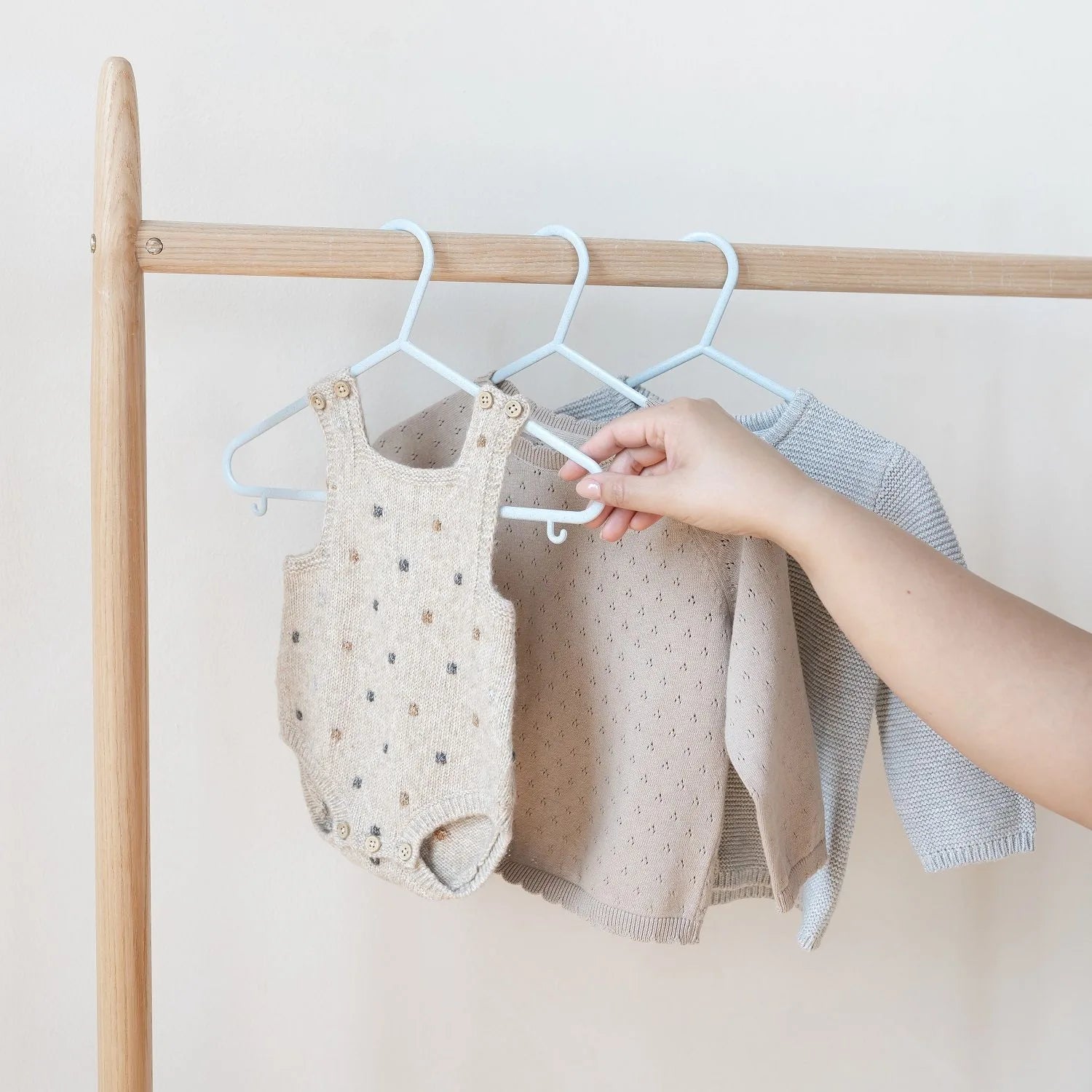 Bøjle I Hvede Halm (15 Stk.) – Blå – 3 Sprouts