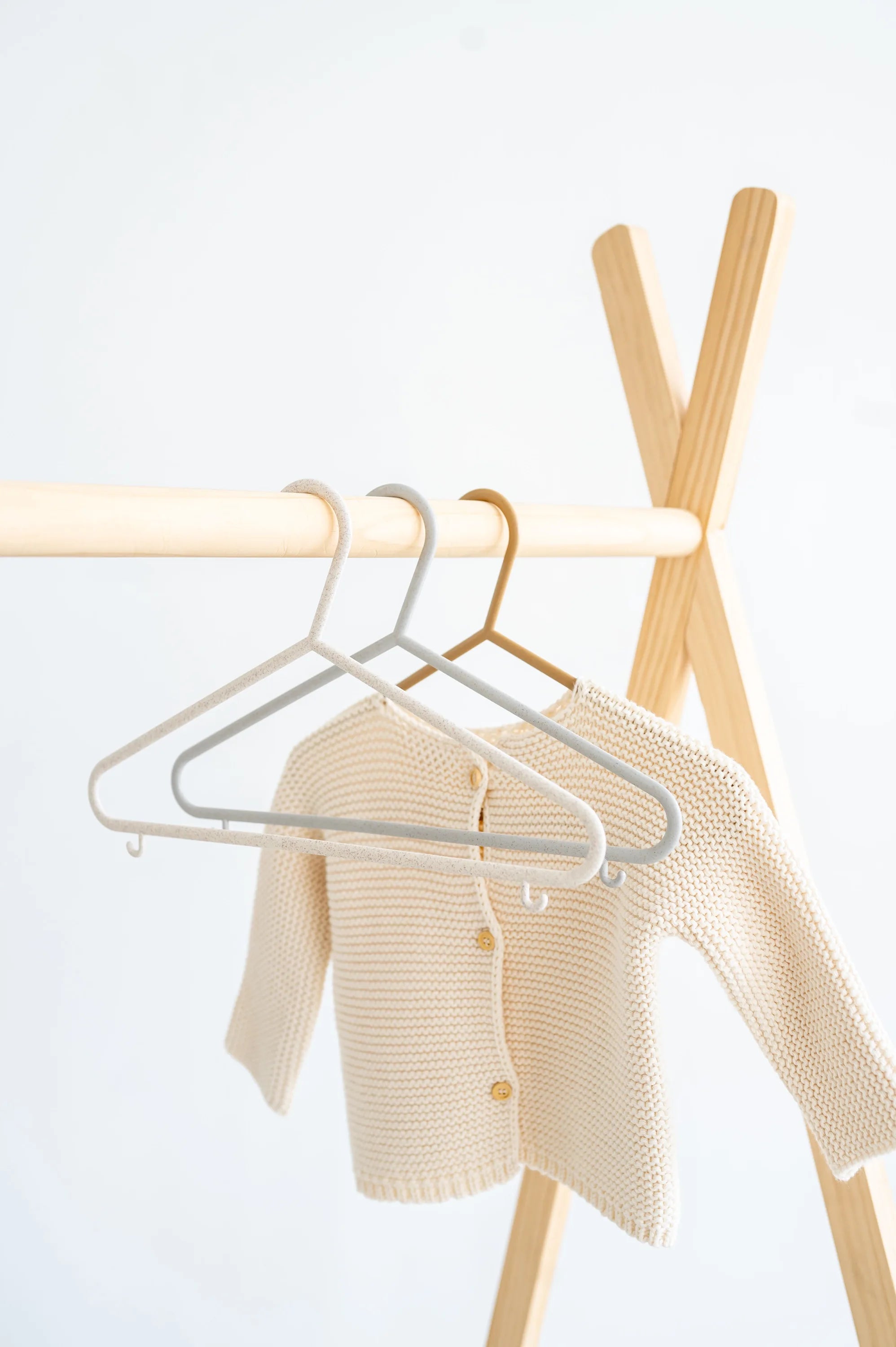 3 Sprout Bøjle I Hvede Halm (15 Stk.) – ass. Creme, grå – 3 Sprouts