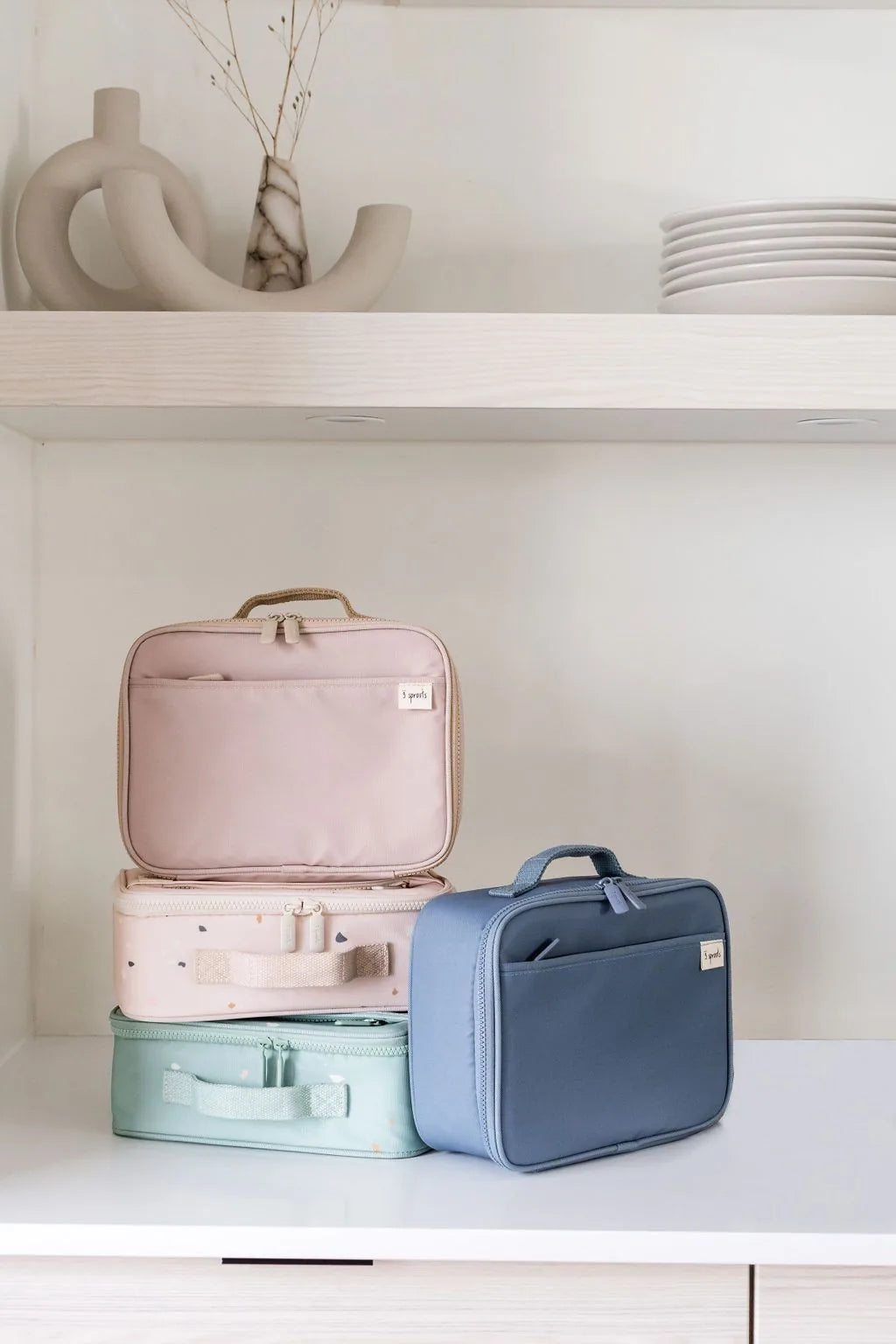 Taske Til Frokost Og Snack – Blå – 3 Sprouts