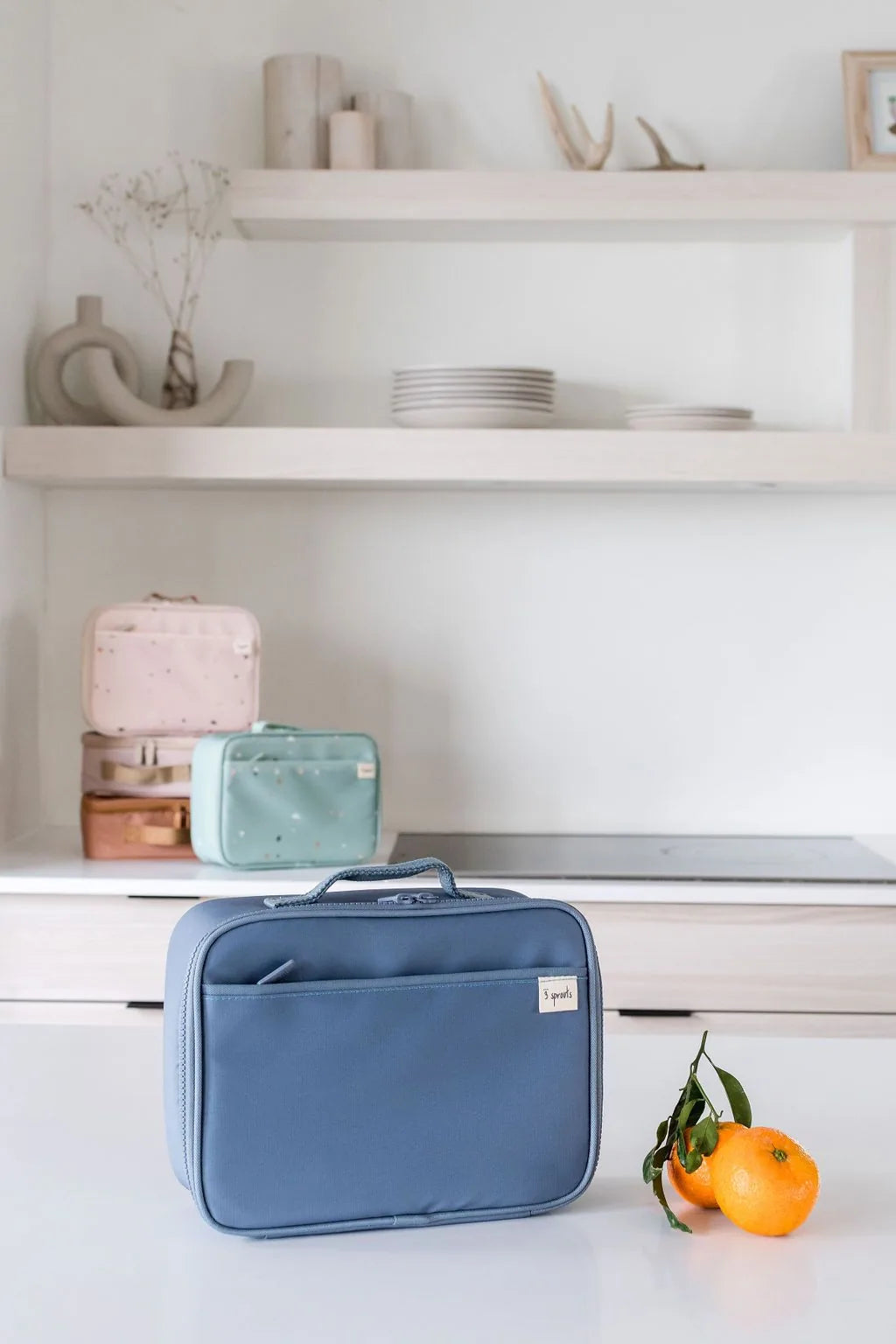 Taske Til Frokost Og Snack – Blå – 3 Sprouts