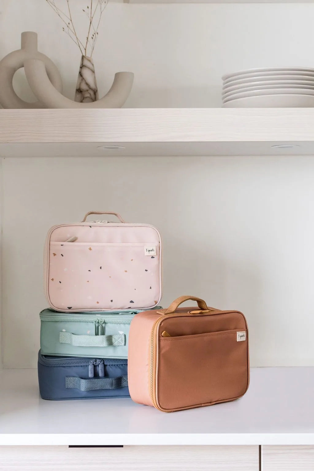 Taske Til Frokost Og Snack – Rust – 3 Sprouts