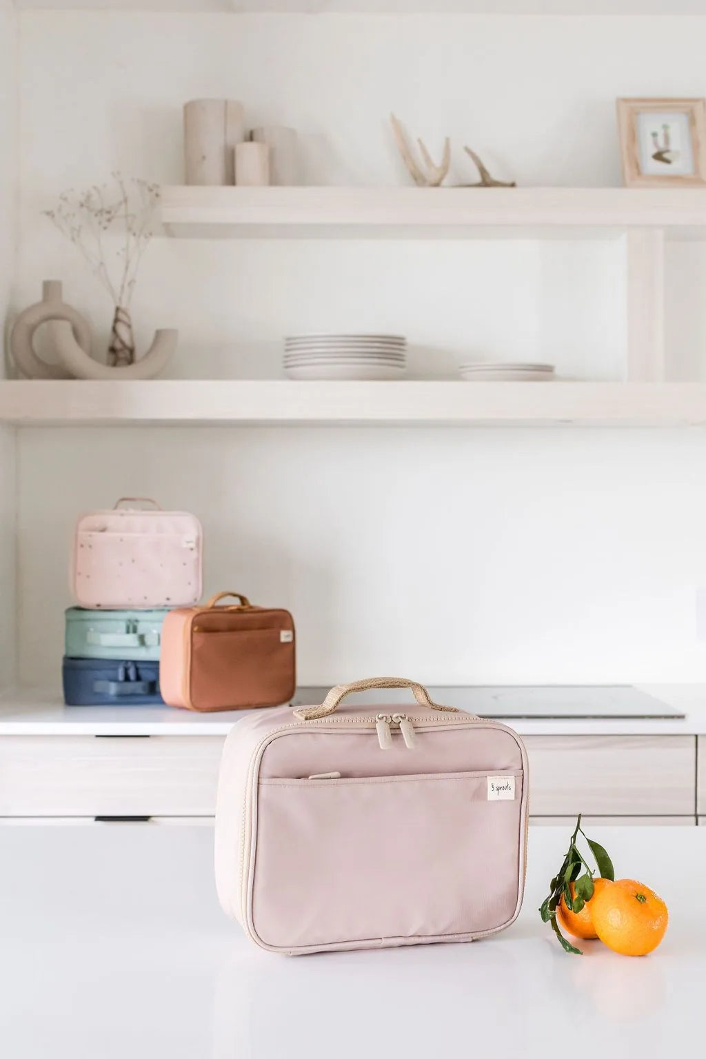 Taske Til Frokost Og Snack – Taupe – 3 Sprouts