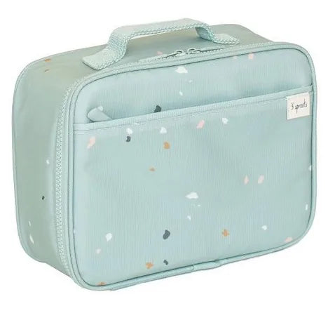 Taske Til Frokost Og Snack – Terrazzo, grøn – 3 Sprouts