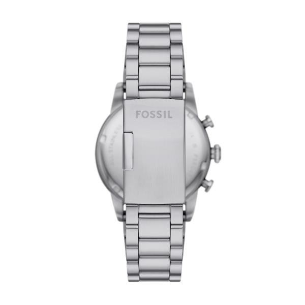 Fossil Sport Tourer Chronograph rustfrit stål lænke sort skive Men S ur Fs6045