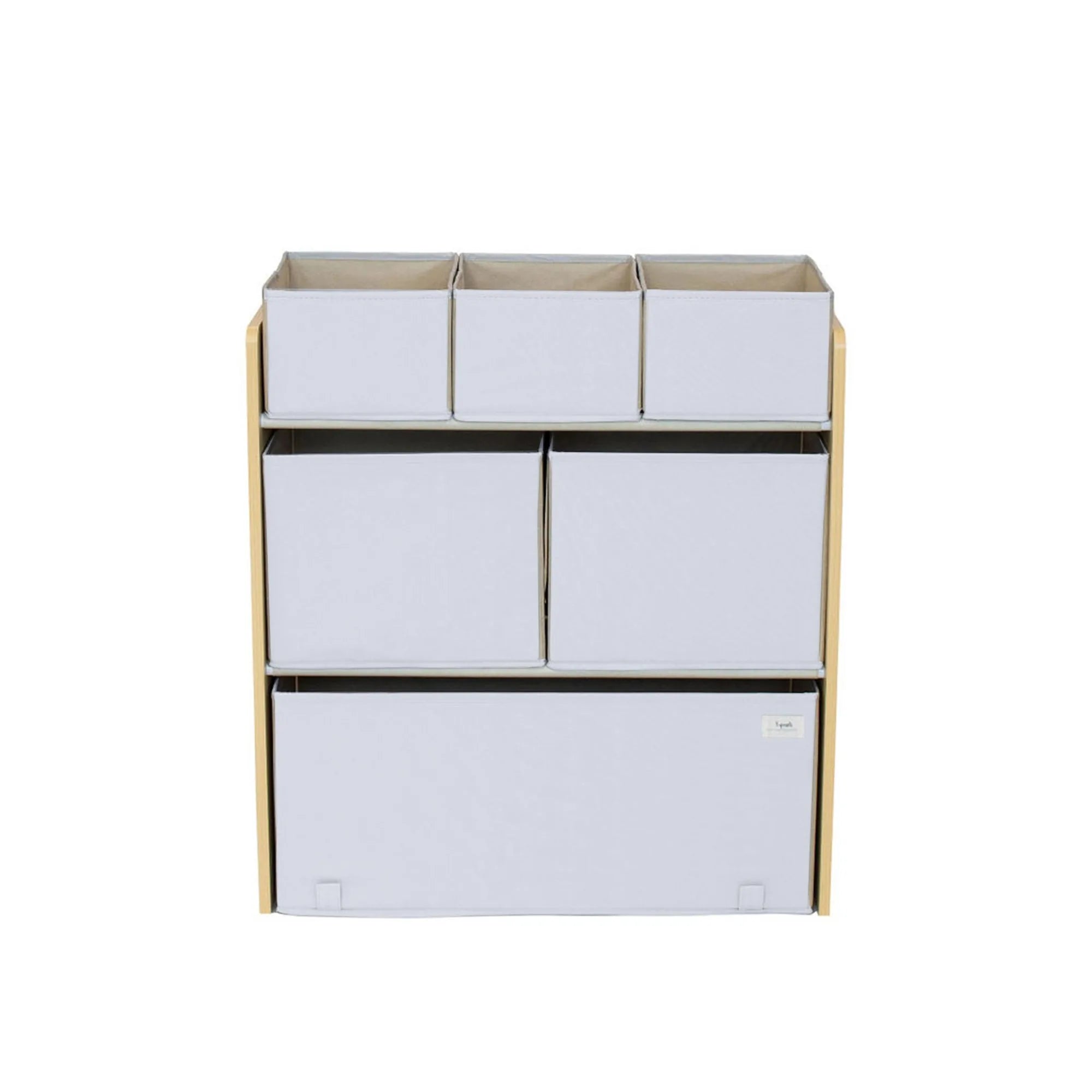 Opbevarigsmøbel I Børnehøjde – Grå – 3 Sprouts