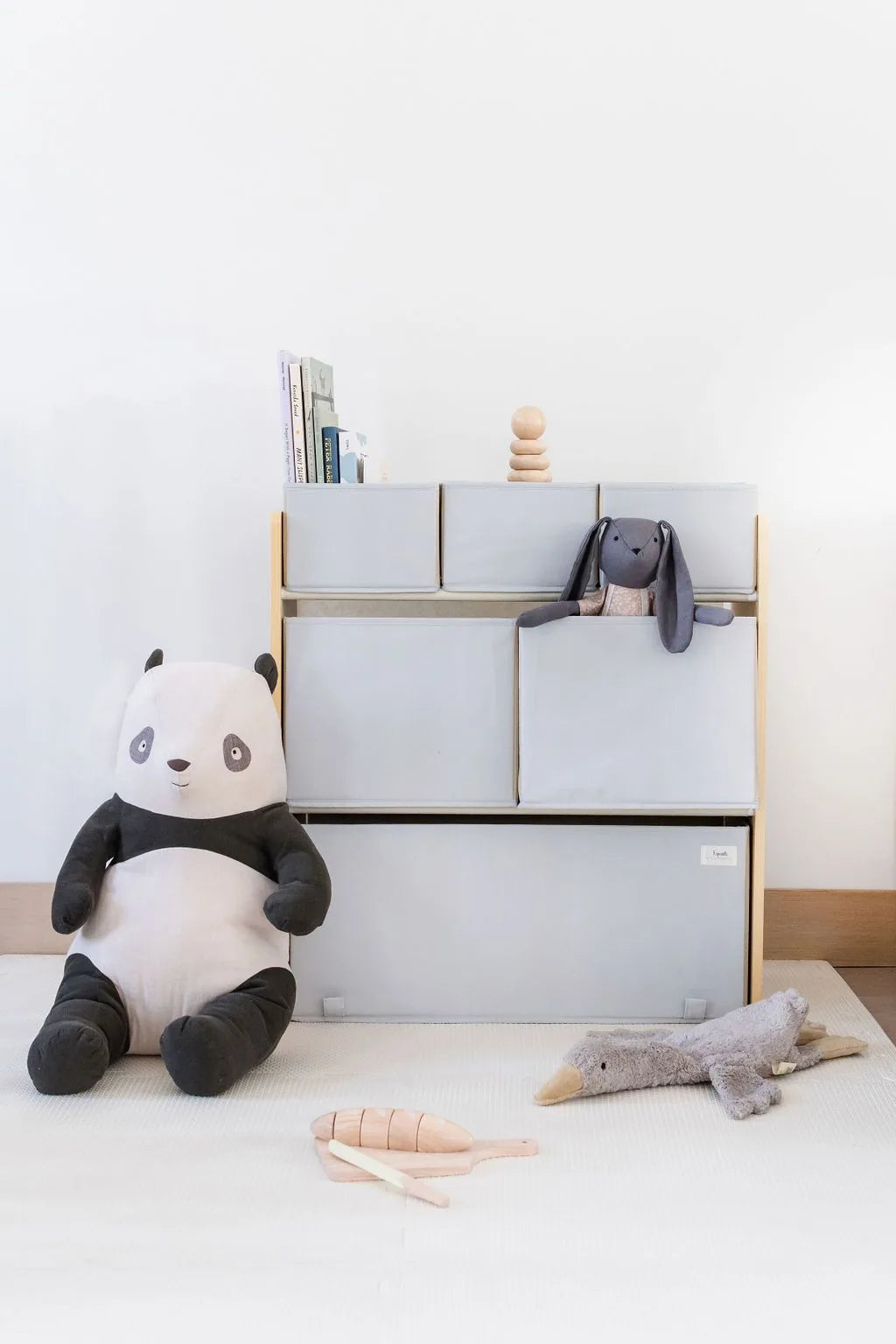 Opbevarigsmøbel I Børnehøjde – Grå – 3 Sprouts