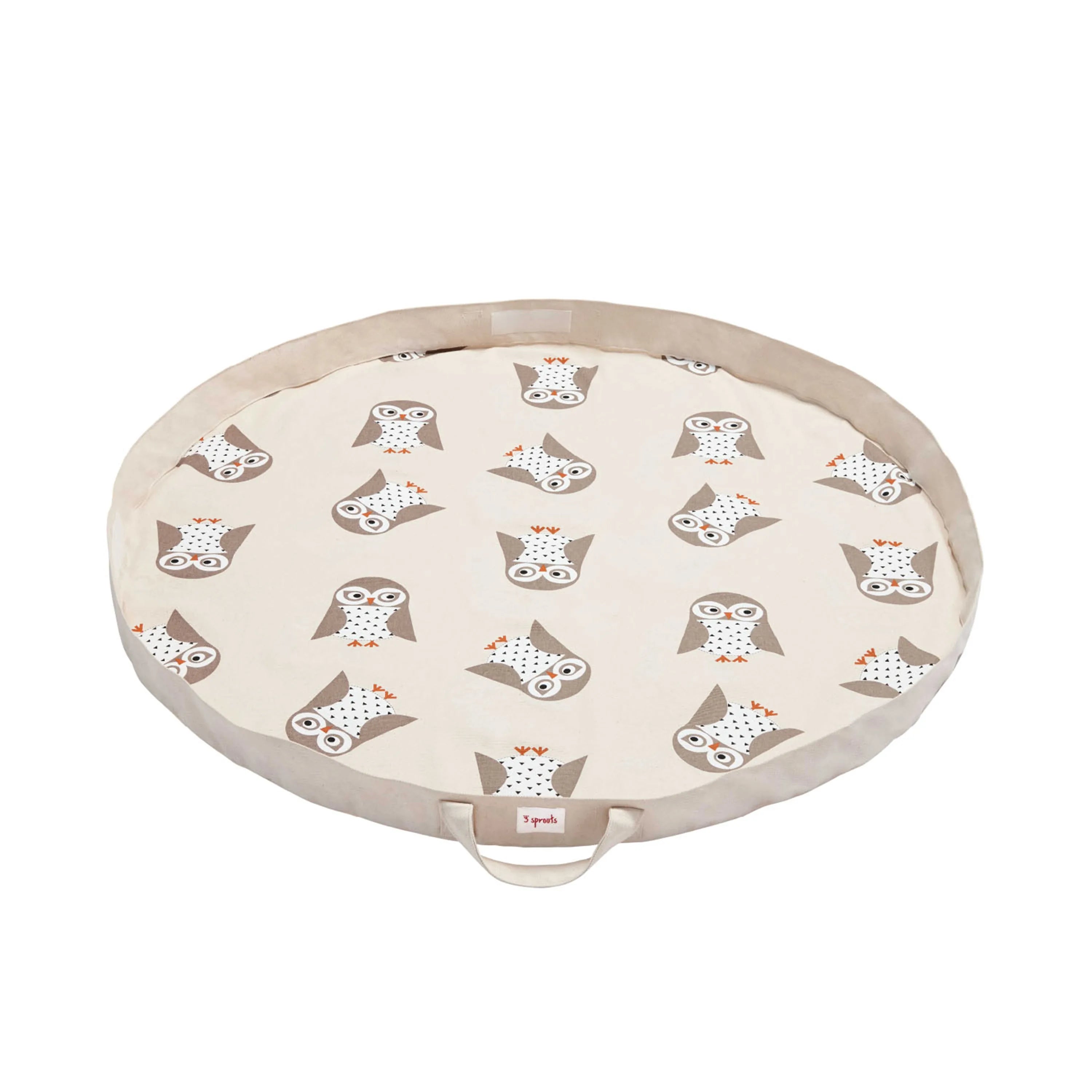Legetæppe/Taske – Ugle – 3 Sprouts