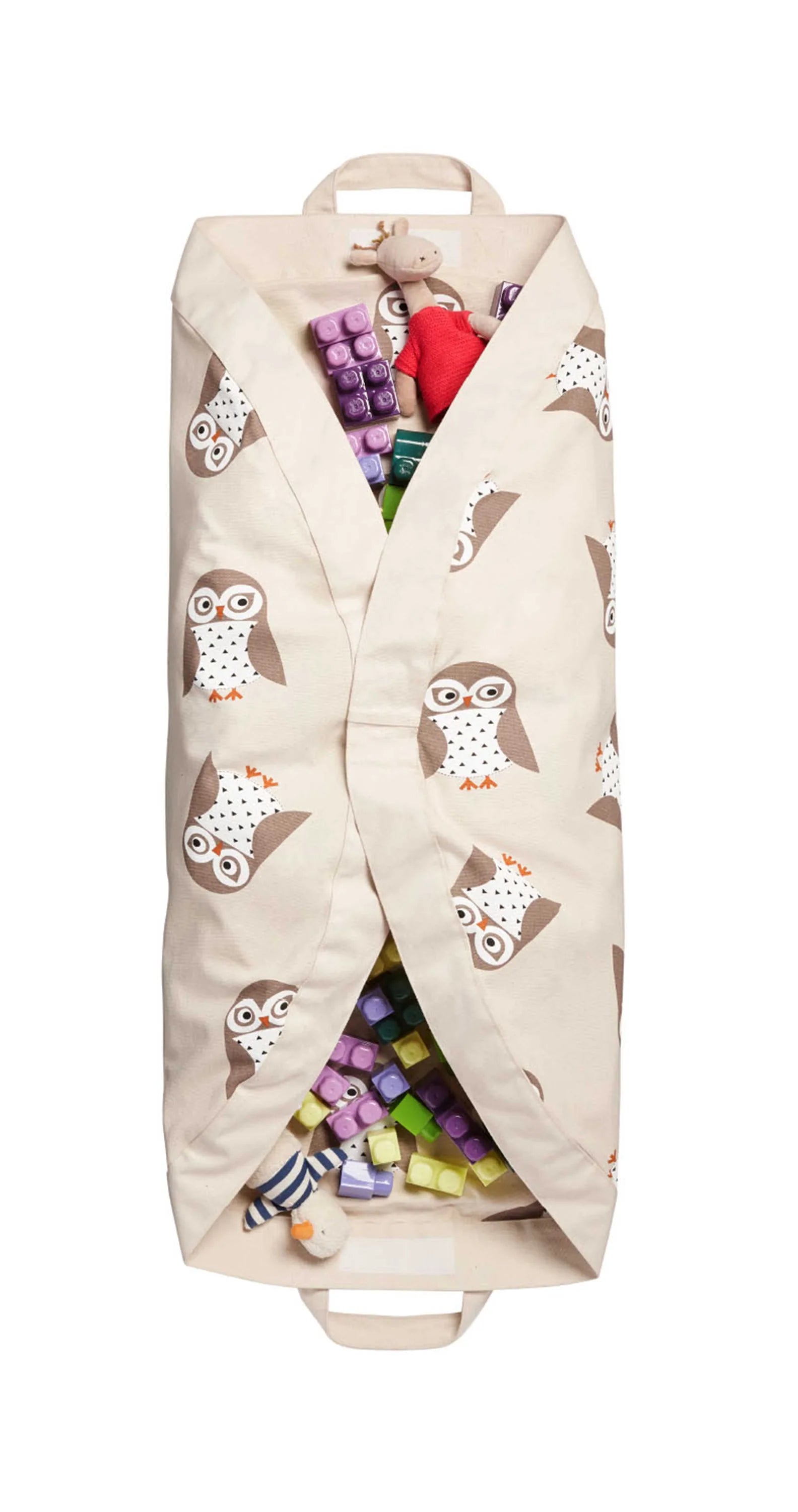 Legetæppe/Taske – Ugle – 3 Sprouts