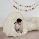 3 Sprouts Telt- og tunnel Sæt, Gingham beige