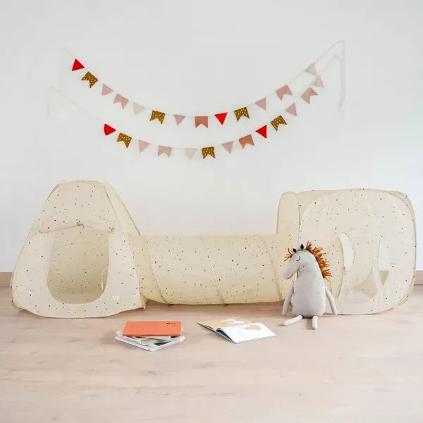 3 Sprouts Telt- og tunnel Sæt, Terrazzo beige