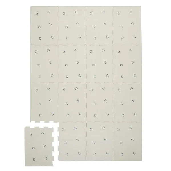 3 prouts Gulvpuslespil, Blueberry taupe
