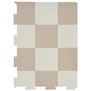 3 prouts Gulvpuslespil, Checkerboard beige