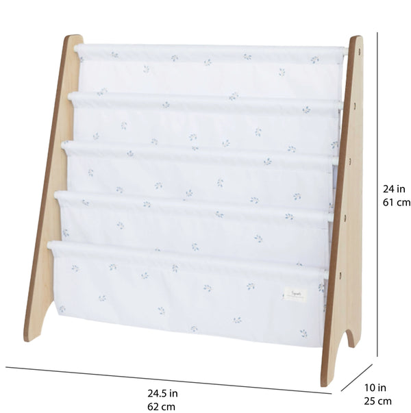 Bogreol Træ – Blåbær elfenben – 3 Sprouts