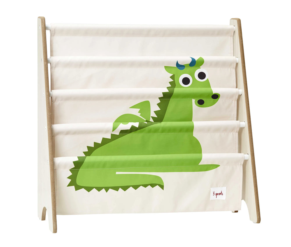 Bogreol drage børnehøjde 61x62x25 cm – 3 Sprouts