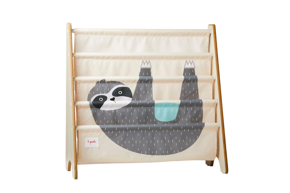 Bogreol dovendyr design til børneværelse 61x62x25 cm – 3 Sprouts